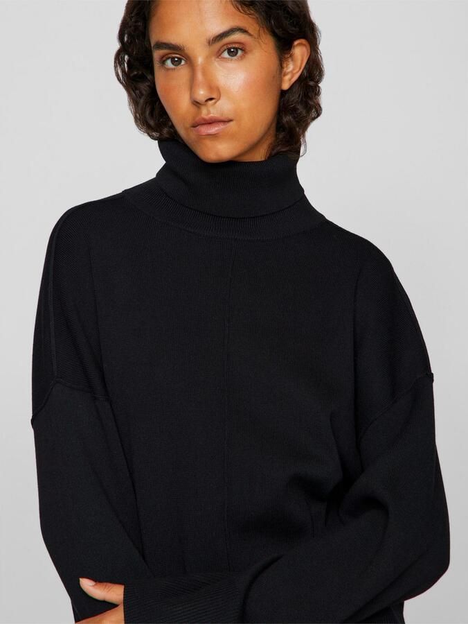 Vila Oversized gebreide pullover met col model 'OSTRIA' - Foto 3