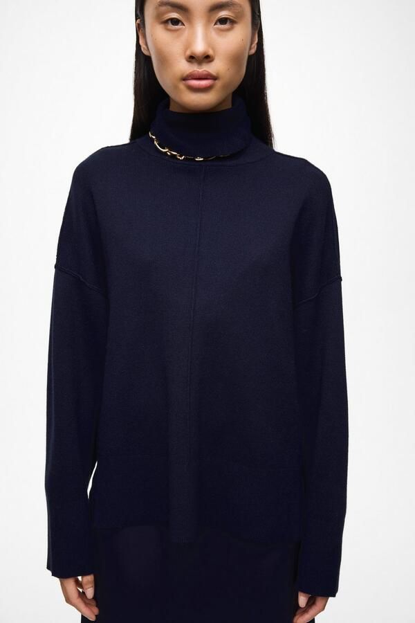 Vila Coltrui VIOSTRIA ROLLNECK L S KNIT TOP-NOOS - Foto 6