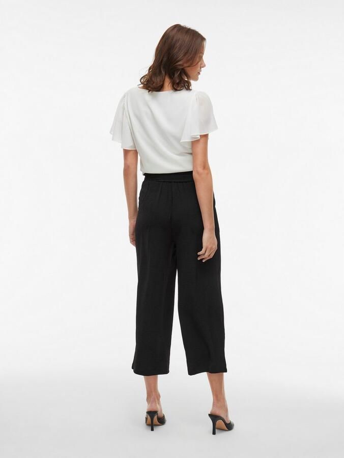 Vila Comfortbroek VIJOSA BELTED CULOTTE PANTS NOOS - Foto 3