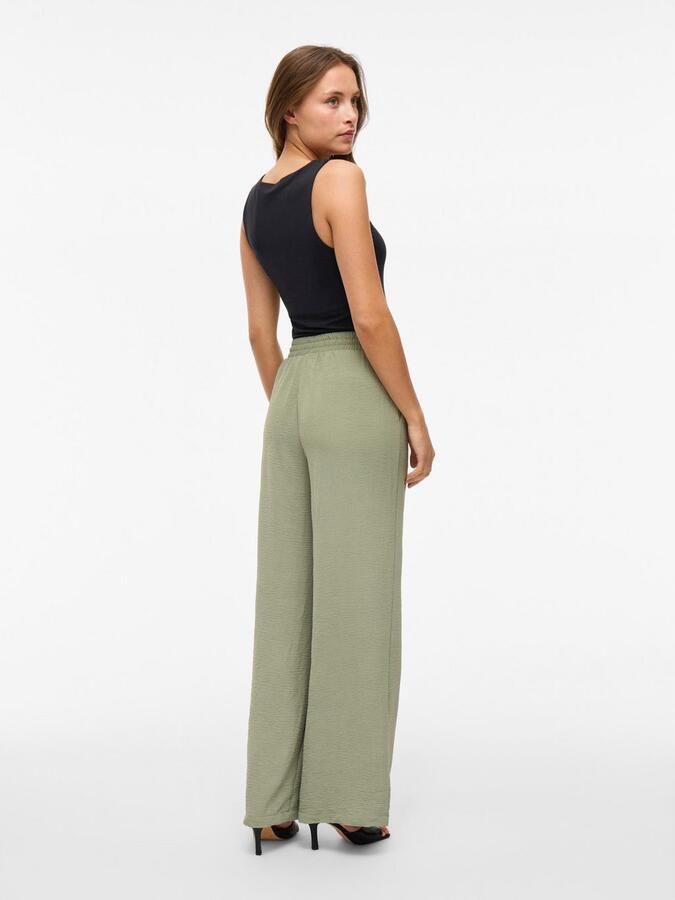 Vila Comfortbroek VIJOSA HW WIDE PANTS NOOS - Foto 5