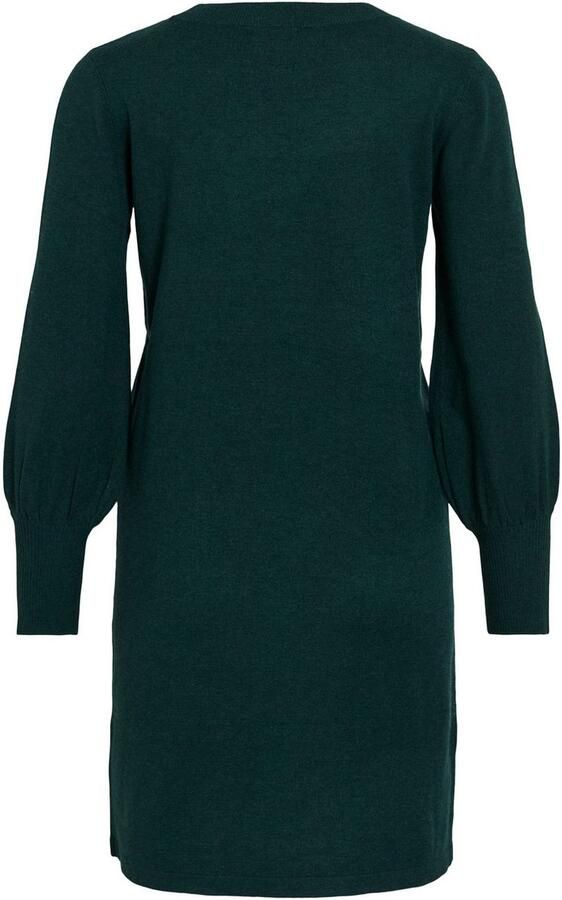 Vila Gebreide jurk VIKERRY O-NECK KNIT DRESS NOOS