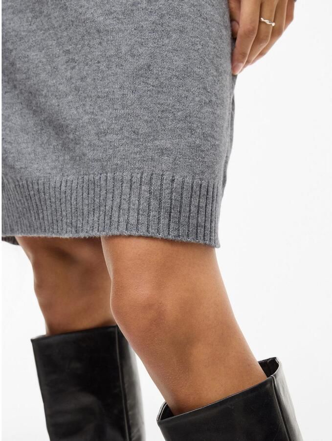 Vila Gebreide jurk VIRIL L S KNIT DRESS NOOS - Foto 2