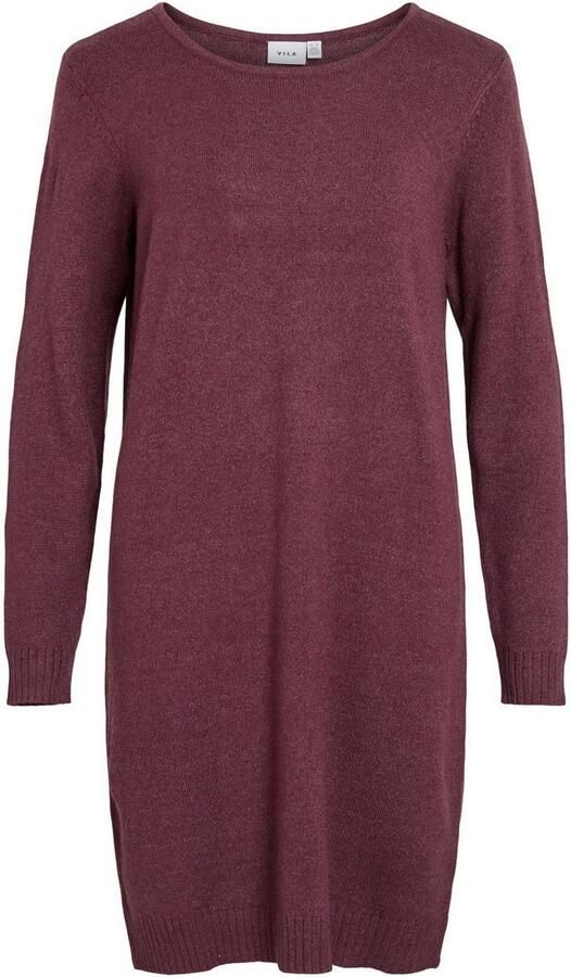 Vila Gebreide jurk VIRIL L S KNIT DRESS NOOS - Foto 4