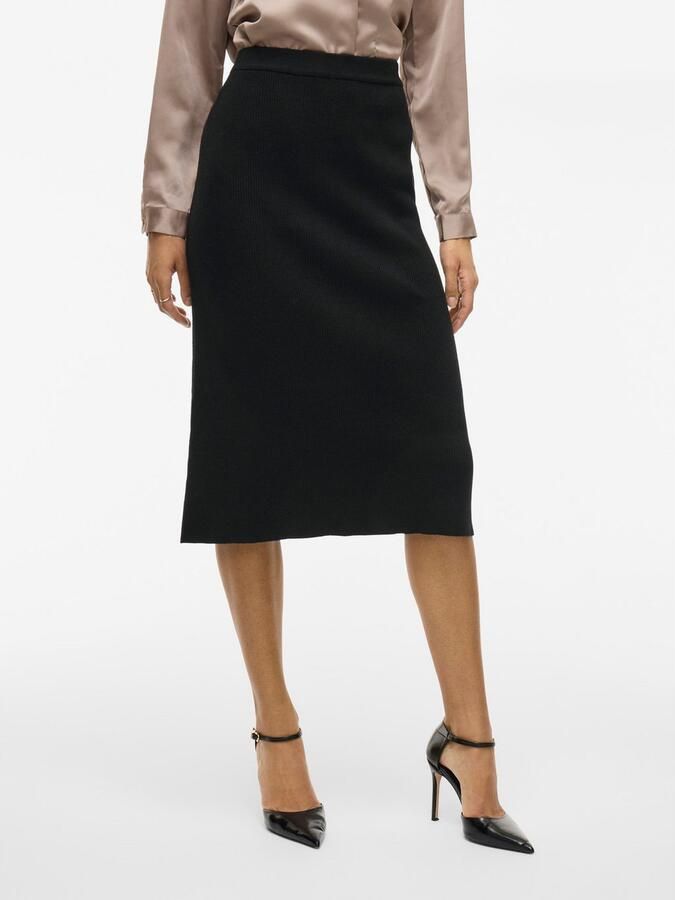 Vila Gebreide rok VICOMFY A-LINE KNIT SKIRT- NOOS - Foto 6