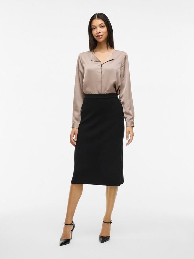 Vila Gebreide rok VICOMFY A-LINE KNIT SKIRT- NOOS - Foto 7