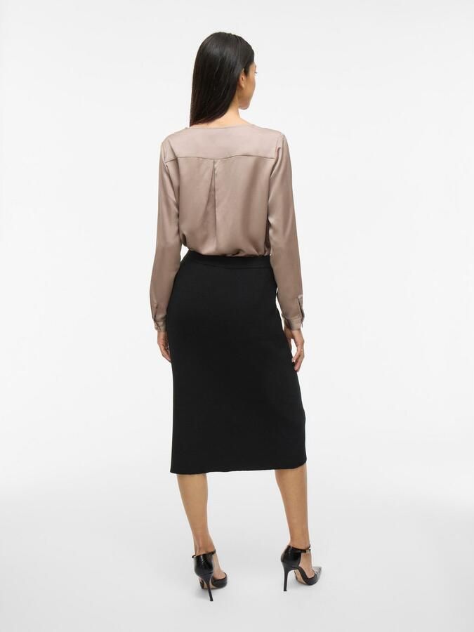 Vila Gebreide rok VICOMFY A-LINE KNIT SKIRT- NOOS - Foto 8