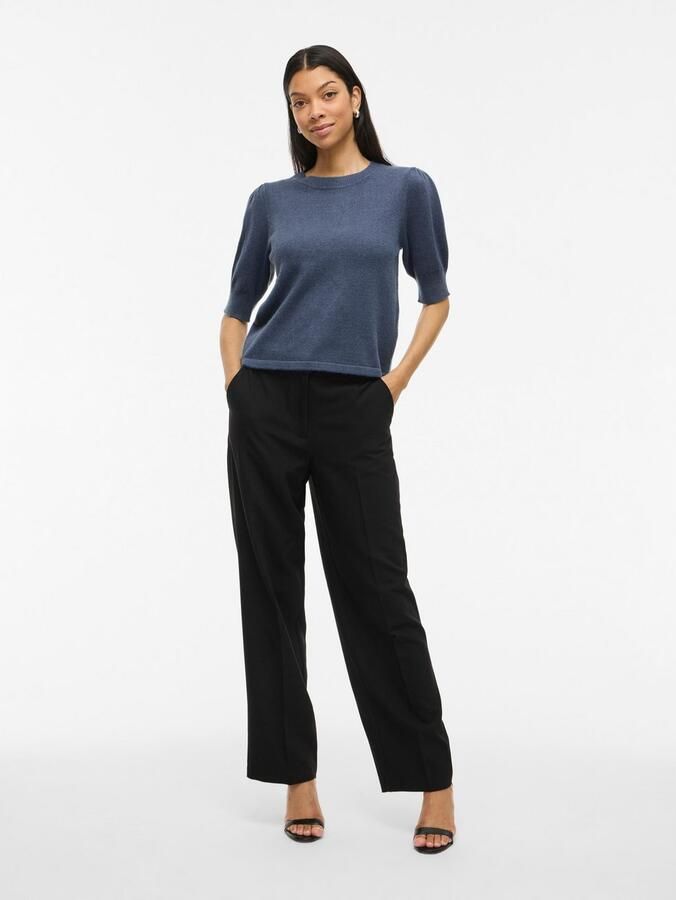 Vila Gebreide trui VIRIL 2 4 SLEEVE O-NECK KNIT TOP NOOS - Foto 3