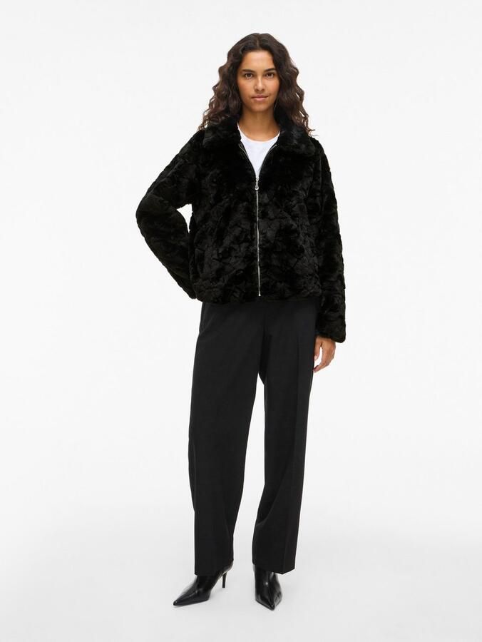 Vila Gewatteerde jas VIDORTE L S JACKET PB - Foto 4