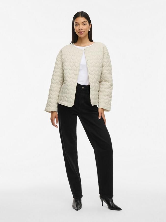 Vila Gewatteerde jas VISILLA L S QUILTED JACKET - Foto 5