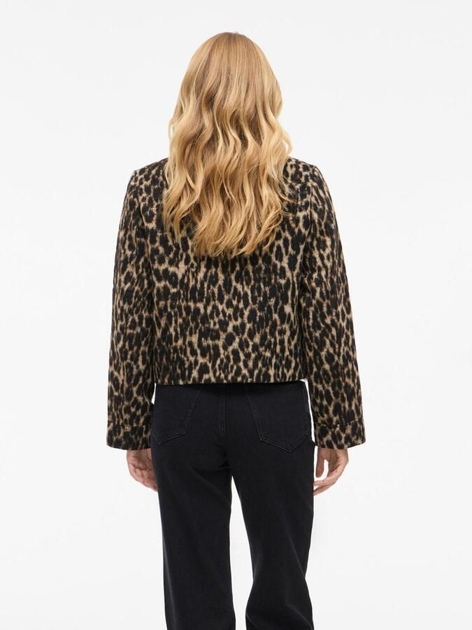 Vila Gewatteerde jas VISIMBA L S SHORT JACKET - Foto 5