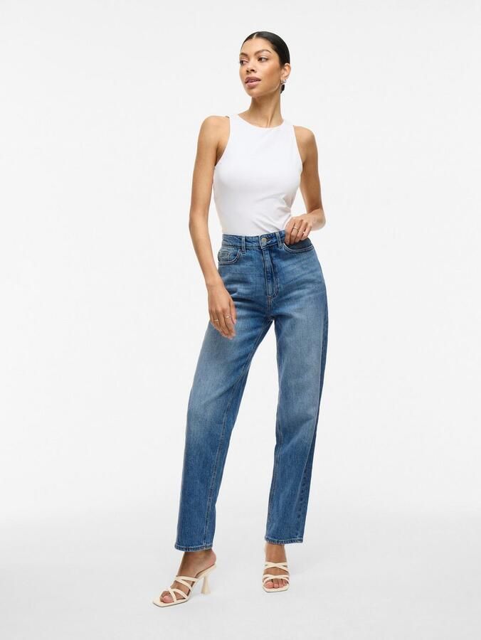 Vila High-waist jeans VIKELLY JAF HW STRAIGHT JEANS-NOOS - Foto 4