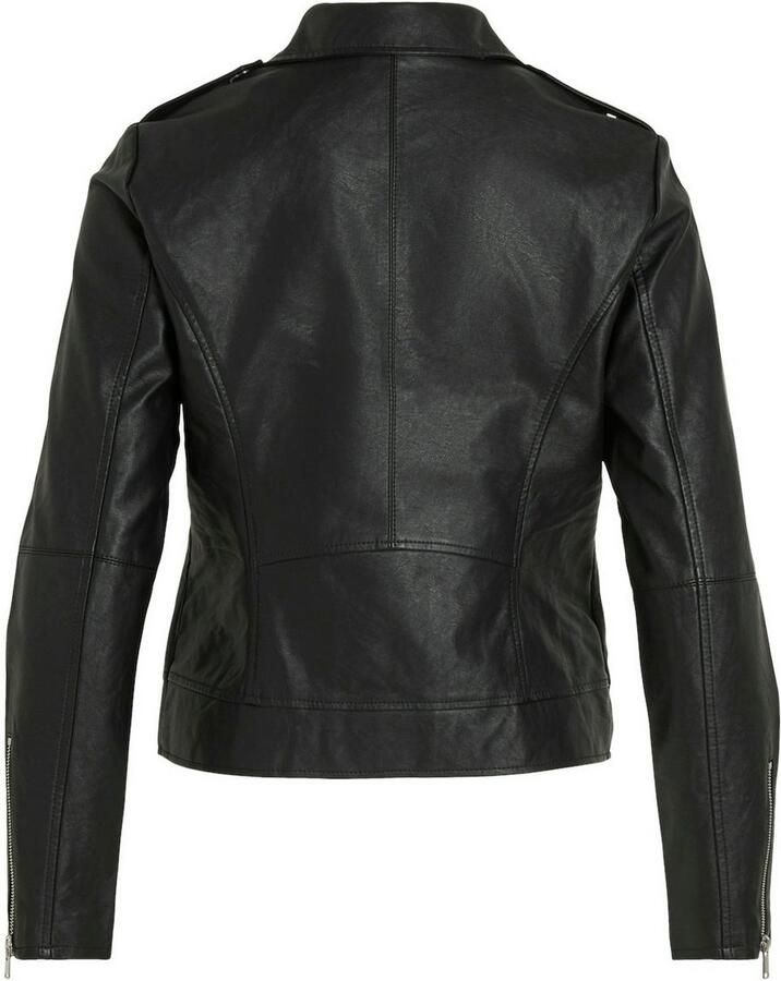 Vila Imitatieleren jack VICARA COATED JACKET NOOS - Foto 4
