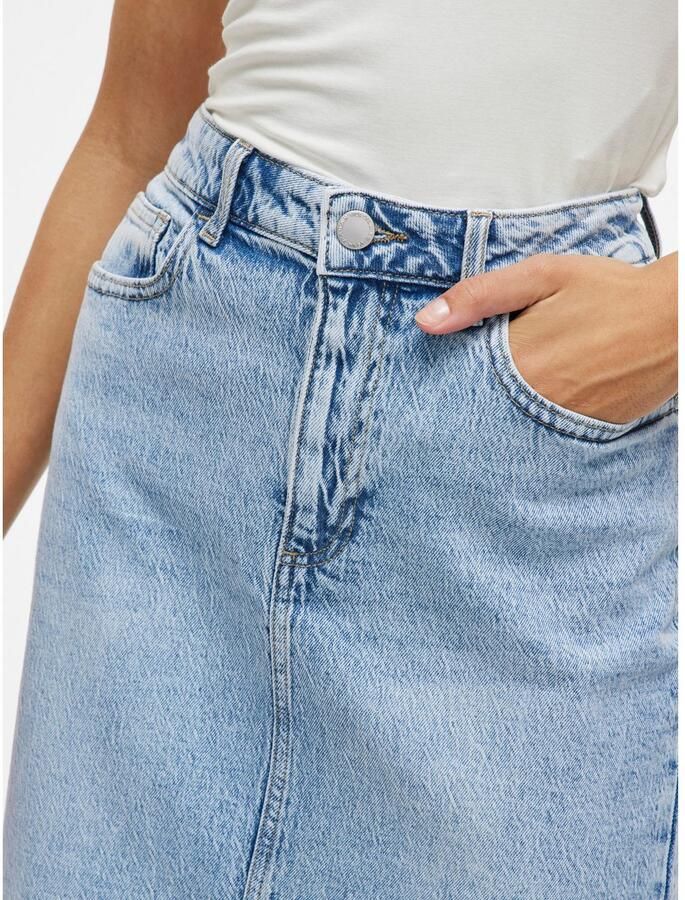 Vila Jeans rok VIJAF HW MIDI DENIM SKIRT-NOOS - Foto 3