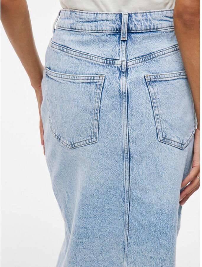 Vila Jeans rok VIJAF HW MIDI DENIM SKIRT-NOOS - Foto 4