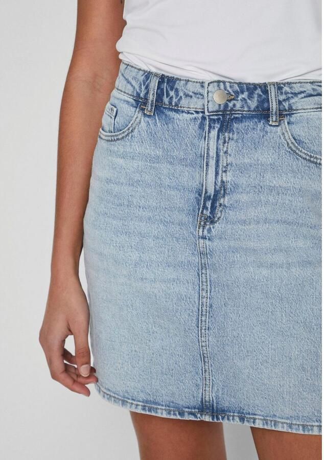 Vila Jeans rok VIKAJA JAF LBD DENIM SKIRT- NOOS - Foto 4
