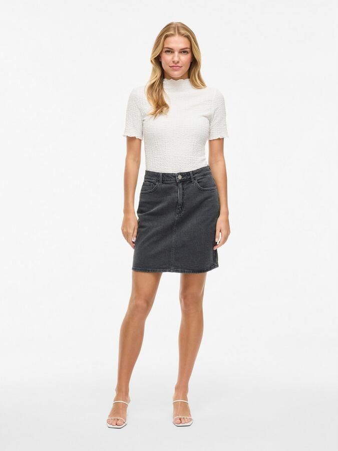 Vila Jeans rok VIKAJA JAF LBD DENIM SKIRT- NOOS - Foto 4