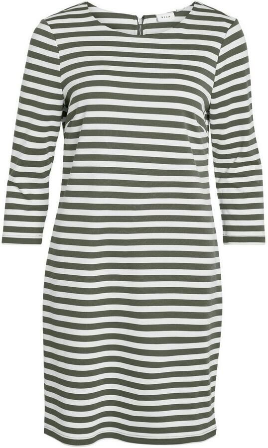 Vila Jerseyjurk VININNY 3 4 O-NECK DRESS LC - Foto 3