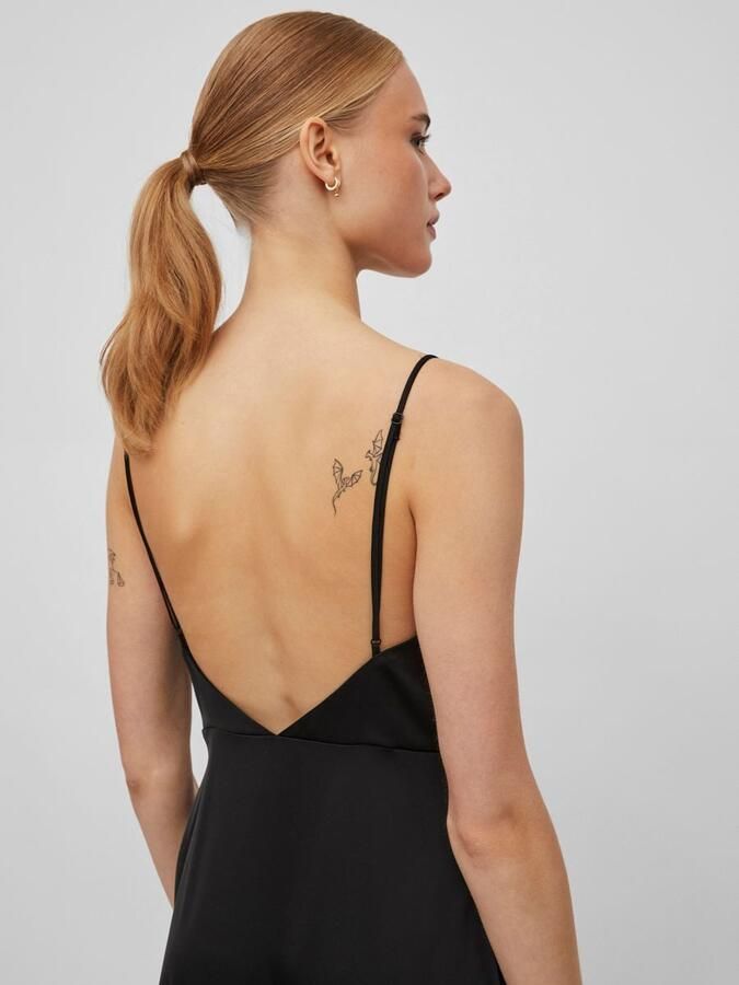 Vila Knielange jurk met spaghettibandjes model 'VIRAVENNA' - Foto 4