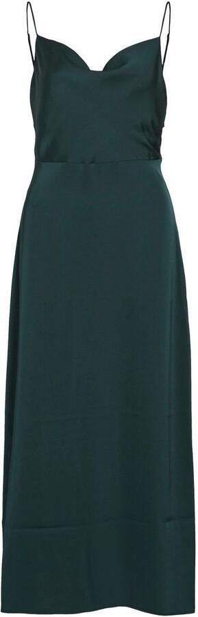 Vila Midi-jurk van satijn met cascadehals model 'RAVENNA' - Foto 5