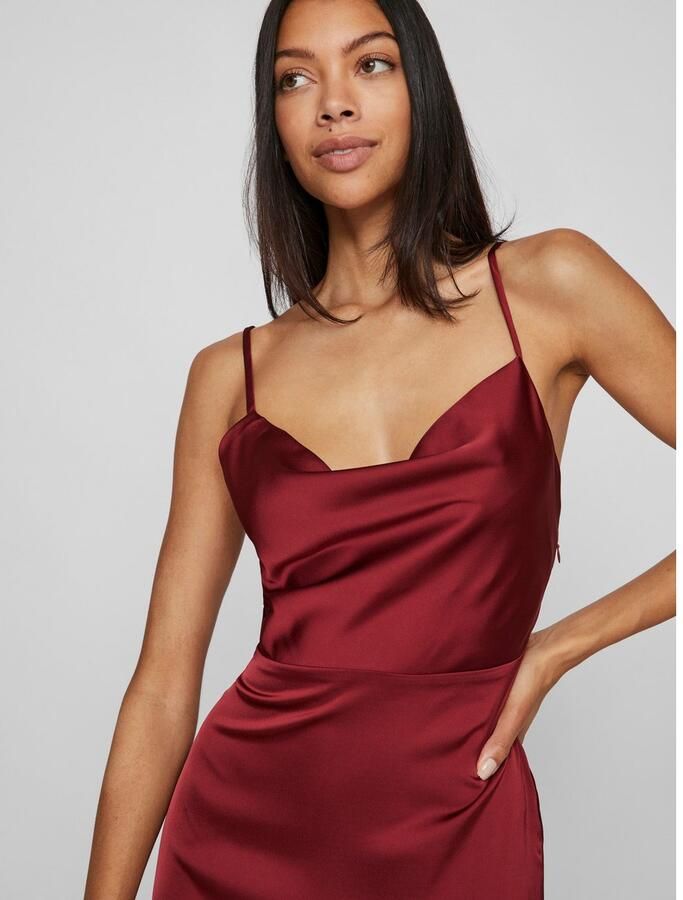 Vila Jurk met bandjes VIRAVENNA STRAP ANKLE DRESS NOOS