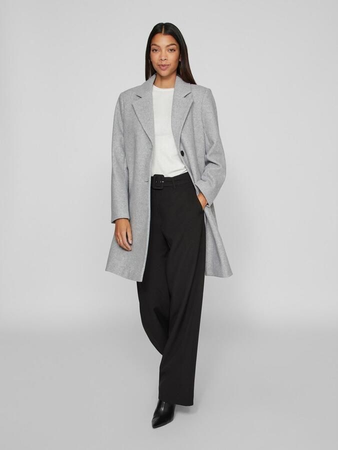 Vila Lange jas met reverskraag model 'CLAUDIA' - Foto 4