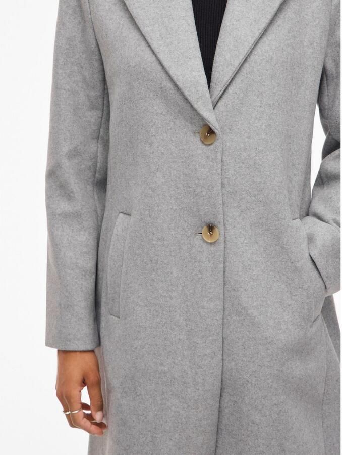 Vila Lange jas met reverskraag model 'CLAUDIA' - Foto 3