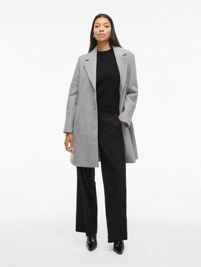 Vila Lange jas met reverskraag model 'CLAUDIA' - Foto 9