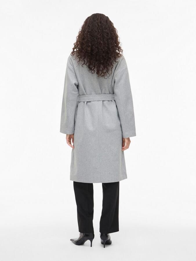 Vila Lange jas VICLAUDIA L S LONG COAT NOOS - Foto 3