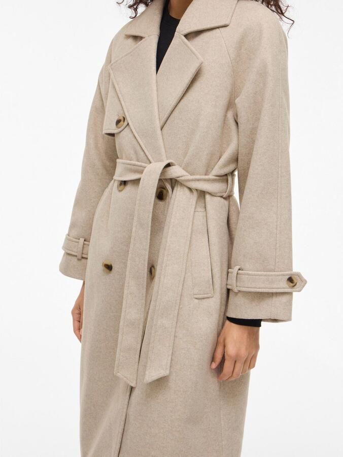 Vila Lange jas VIQUINN L S COAT - Foto 2