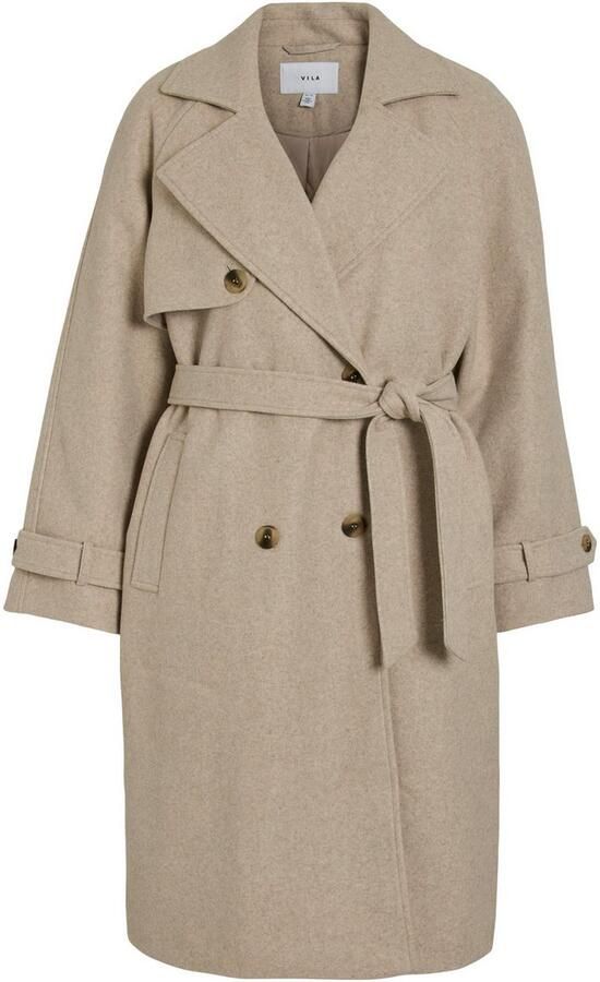 Vila Lange jas VIQUINN L S COAT - Foto 8