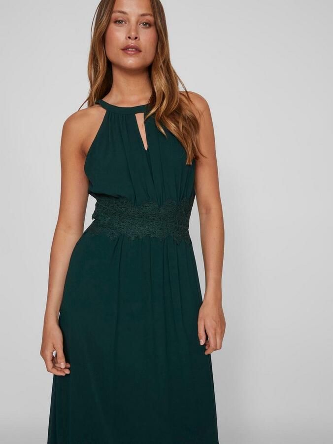 Vila Maxi-jurk met druppelvormige hals model 'MILINA' - Foto 3