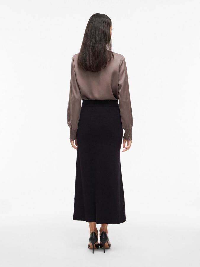 Vila Maxirok VIRIL ANKLE KNIT SKIRT NOOS - Foto 2