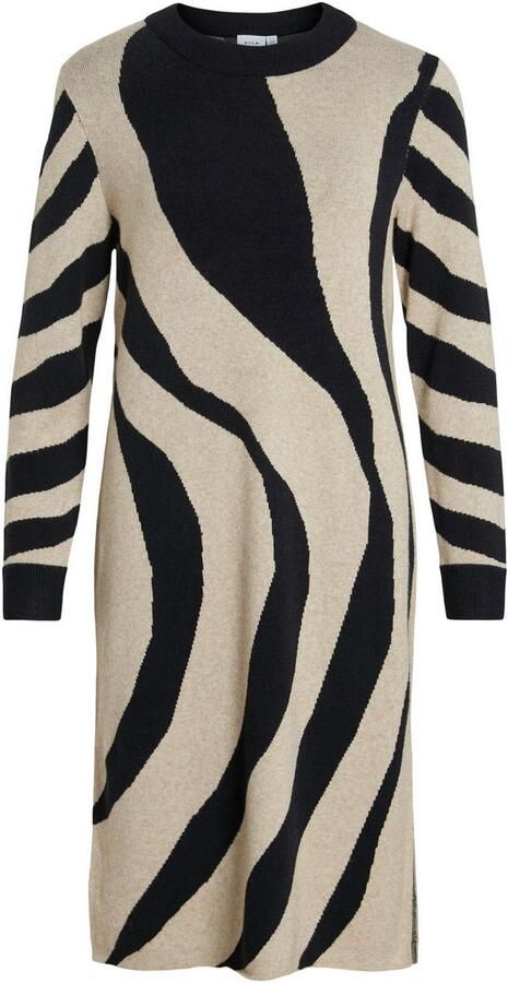 Vila Midi-jurk VITIF CREWNECK KNIT MIDI DRESS- NOOS - Foto 4