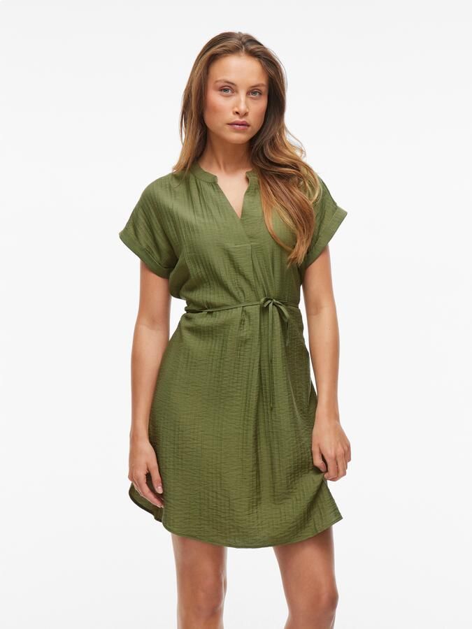 Vila Mini-jurk VICLO S S SHORT DRESS NOOS - Foto 6