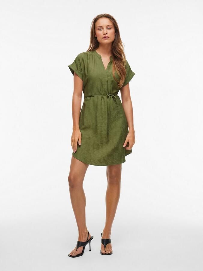 Vila Mini-jurk VICLO S S SHORT DRESS NOOS - Foto 3