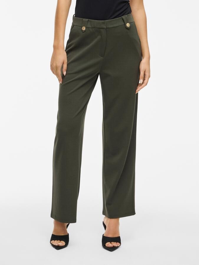 Vila Pantalon VICLUA HW WIDE BUTTON PANTS- NOOS - Foto 5