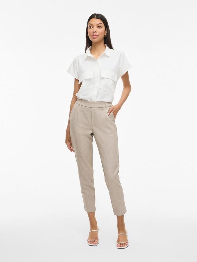 Vila Pantalon VIVARONE HW SLIM PANT NOOS - Foto 3