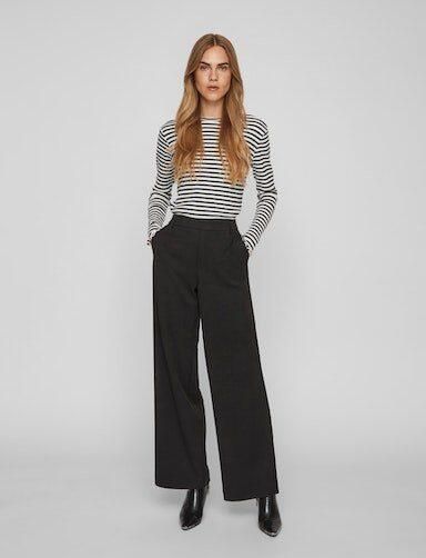 Vila Stoffen broek met paspelzakken aan de achterkant model 'VARONE' - Foto 5