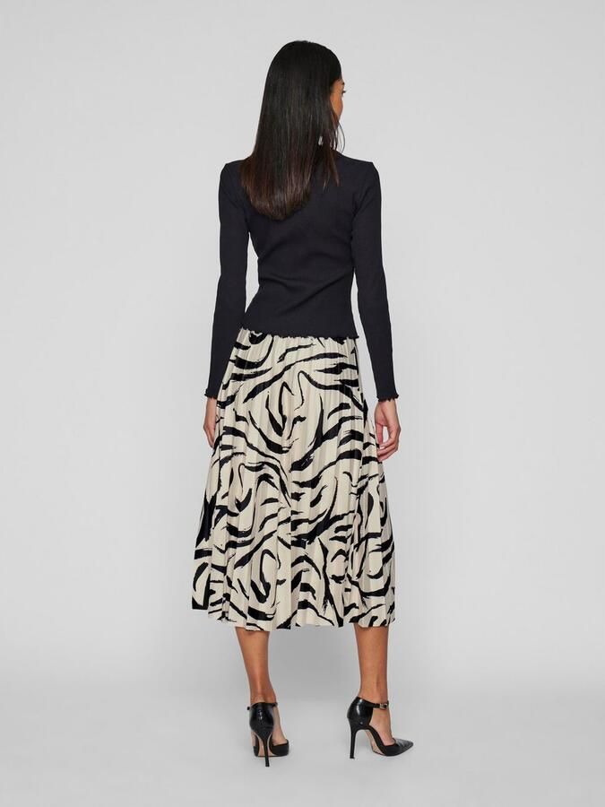 Vila Plissérok VINITBAN PRINT SKIRT NOOS - Foto 3