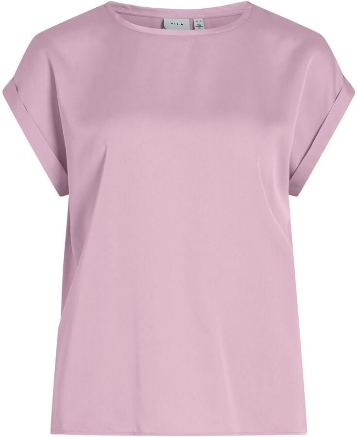 Vila Regular fit blouseshirt met kapmouwen model 'ELLETTE' - Foto 5