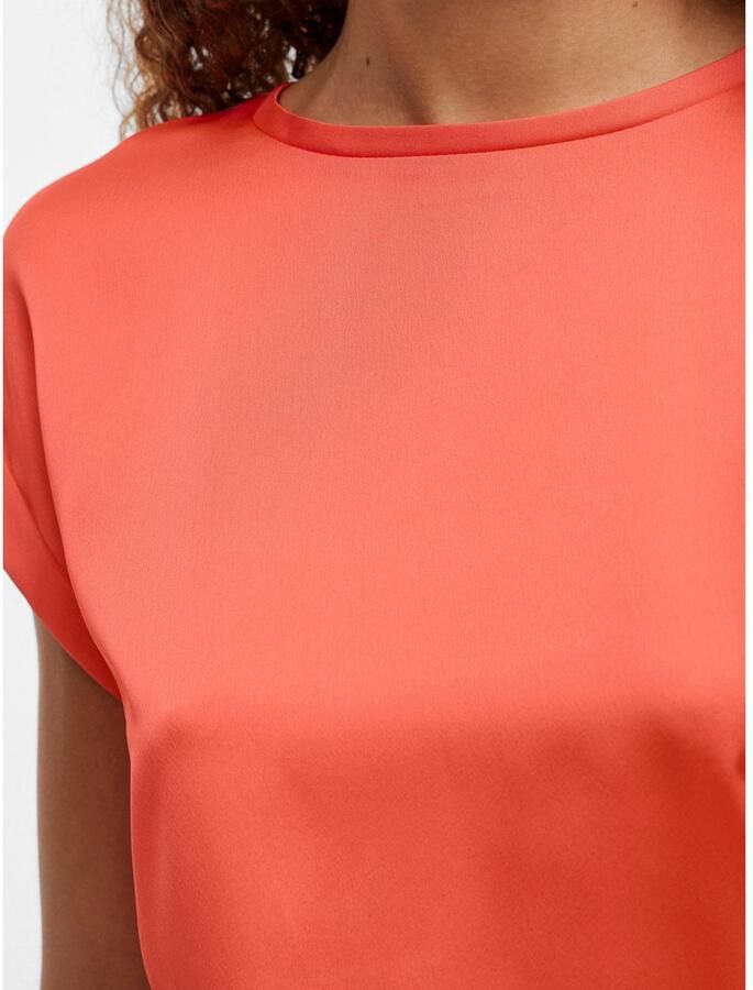 Vila Regular fit blouseshirt met kapmouwen model 'ELLETTE' - Foto 2