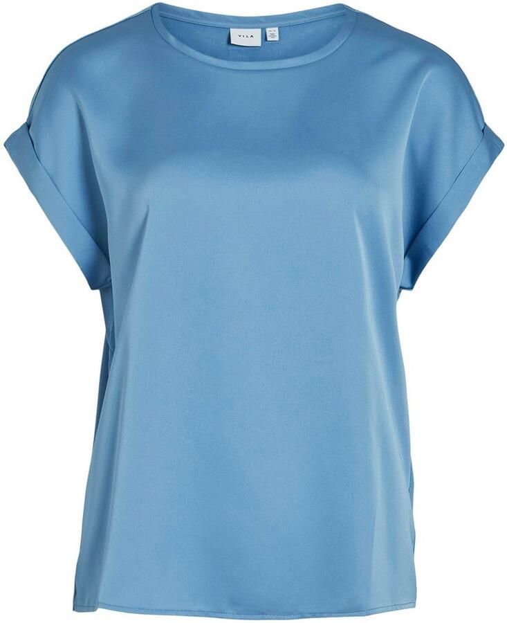 Vila Regular fit blouseshirt met kapmouwen model 'ELLETTE' - Foto 5