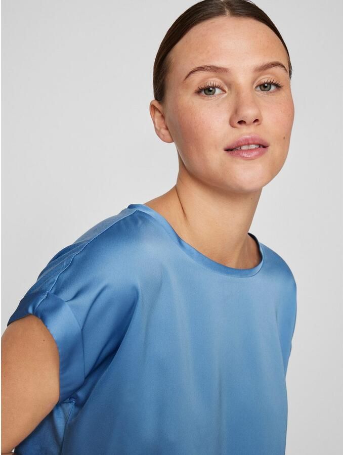 Vila Regular fit blouseshirt met kapmouwen model 'ELLETTE' - Foto 1