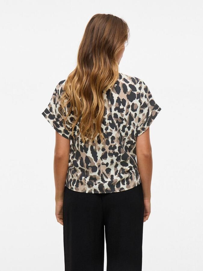 Vila Shirt met korte mouwen VIJOSA S S TOP NOOS - Foto 7