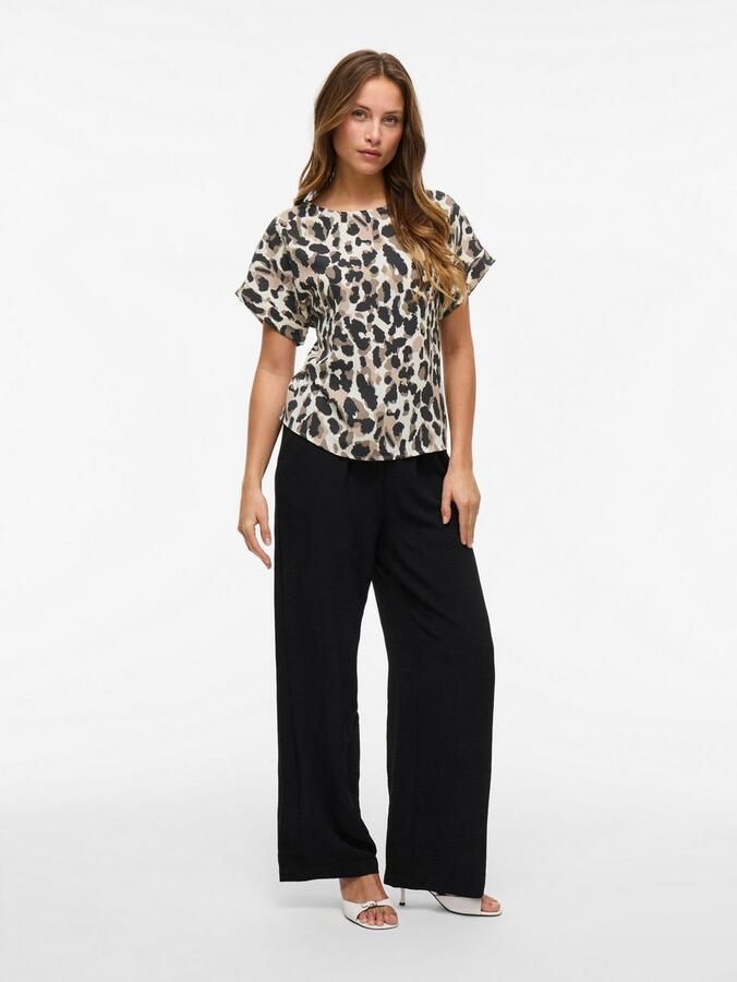 Vila Shirt met korte mouwen VIJOSA S S TOP NOOS - Foto 6