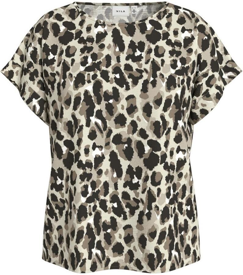 Vila Shirt met korte mouwen VIJOSA S S TOP NOOS - Foto 3