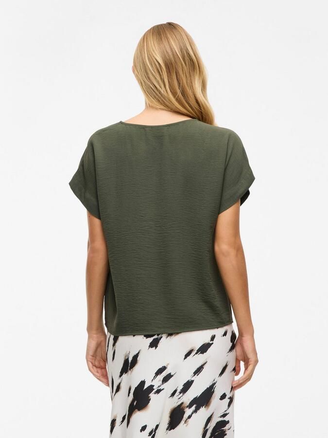 Vila Shirt met korte mouwen VIJOSA S S TOP NOOS - Foto 6