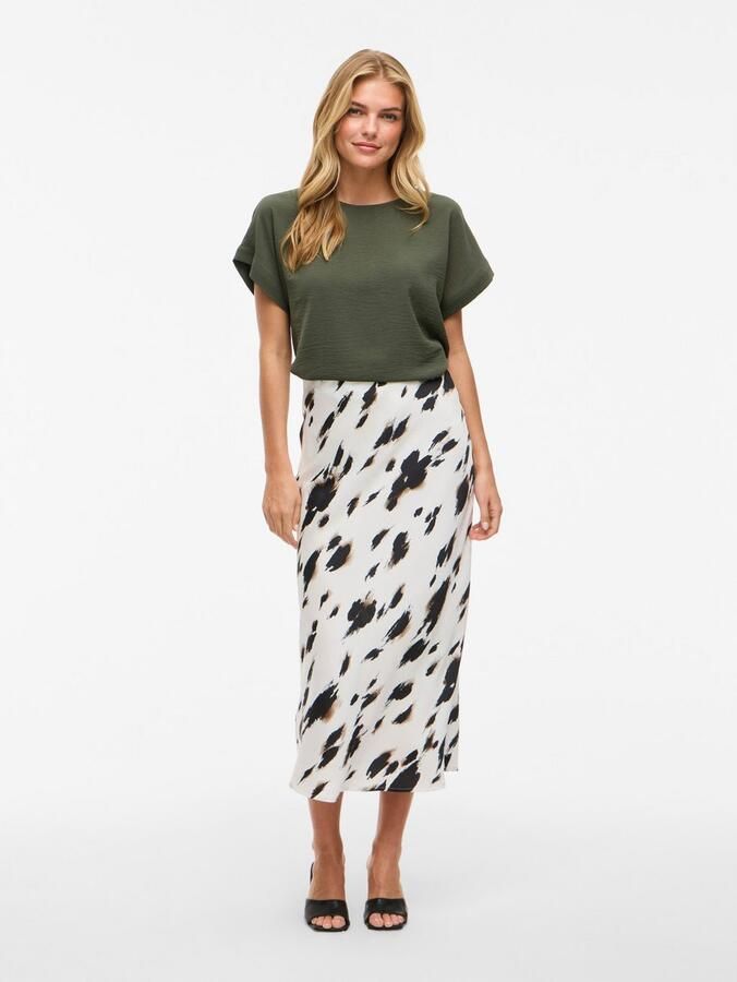 Vila Shirt met korte mouwen VIJOSA S S TOP NOOS - Foto 5