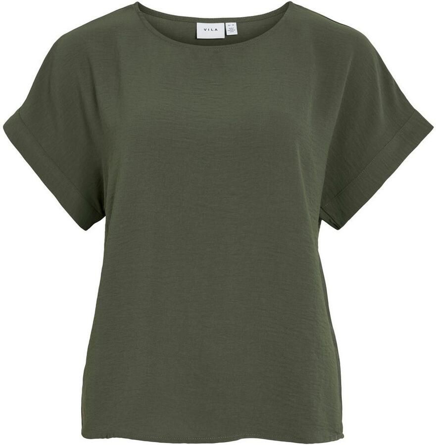 Vila Shirt met korte mouwen VIJOSA S S TOP NOOS