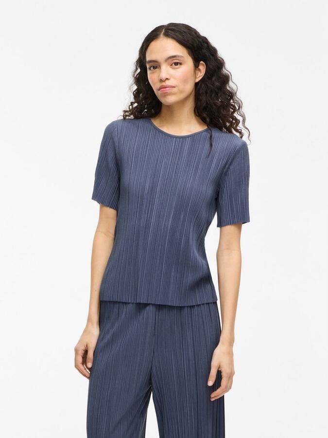 Vila Shirt met korte mouwen VIPLISA O-NECK S S TOP NOOS - Foto 5